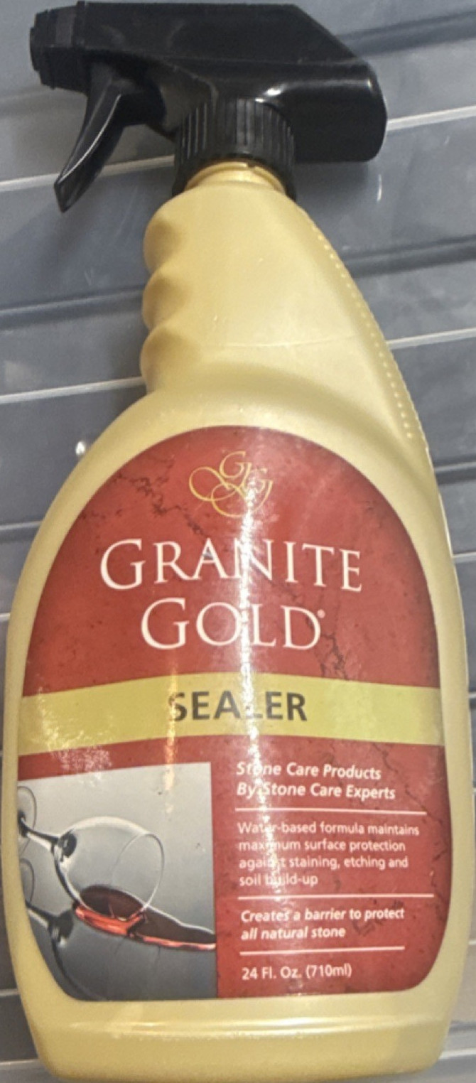 Granite Gold Sealer Spray Water-Based Formula for Stone 24 fl oz (710ml)