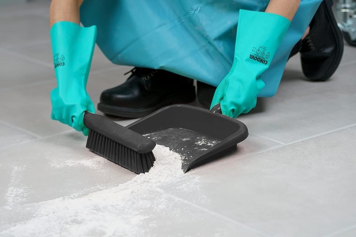 10″ Wide Dustpan Durable Heavy-Duty Plastic for Home Office & Commercial Areas