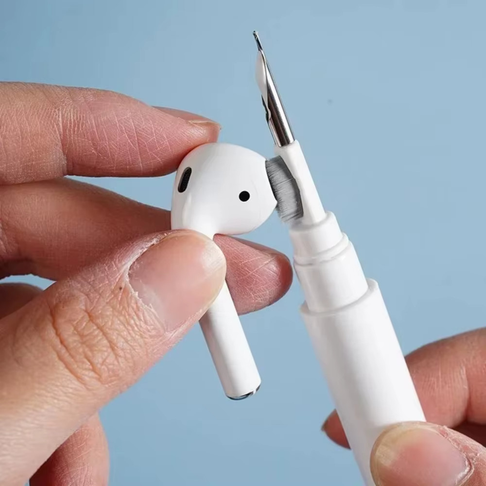 Multi-Use Earbuds Cleaning Kit – 2-in-1 Pen Brush for AirPods, Headsets