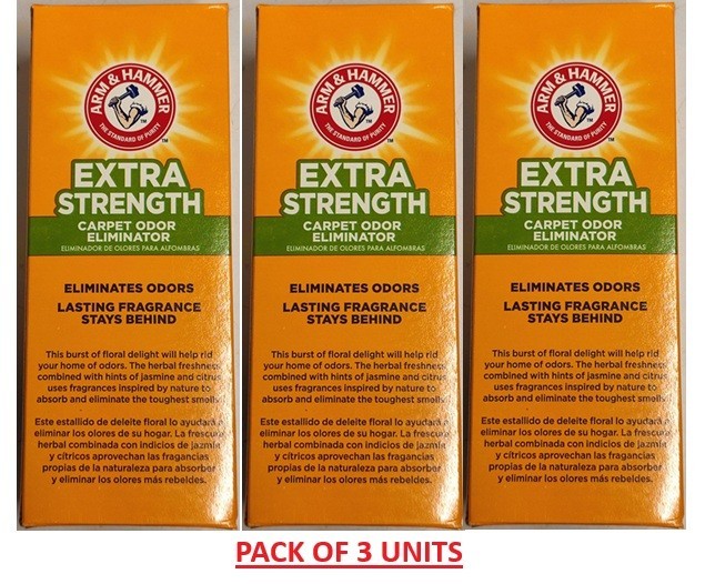 Arm & Hammer Extra Strength Carpet Odor Eliminator 30 oz. / (Pack of 3units)