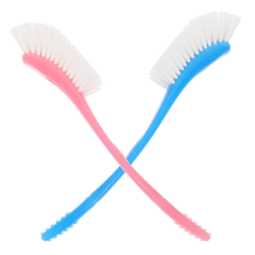 2PCS Cup Brush Practical Feeding Bottle Brush Vacuum Cup Cleaning Brush