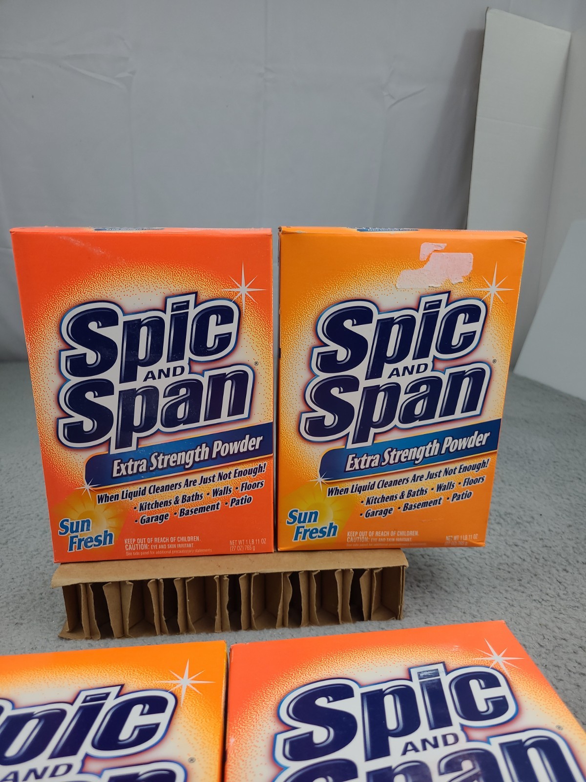 4x Spic and Span Extra Strength Powder Sun Fresh 27 oz …