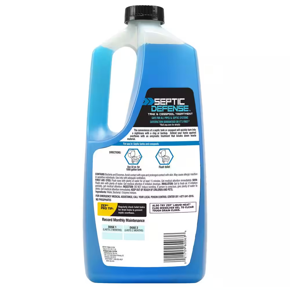64 Oz. Septic System Liquid Treatment Drain Cleaner