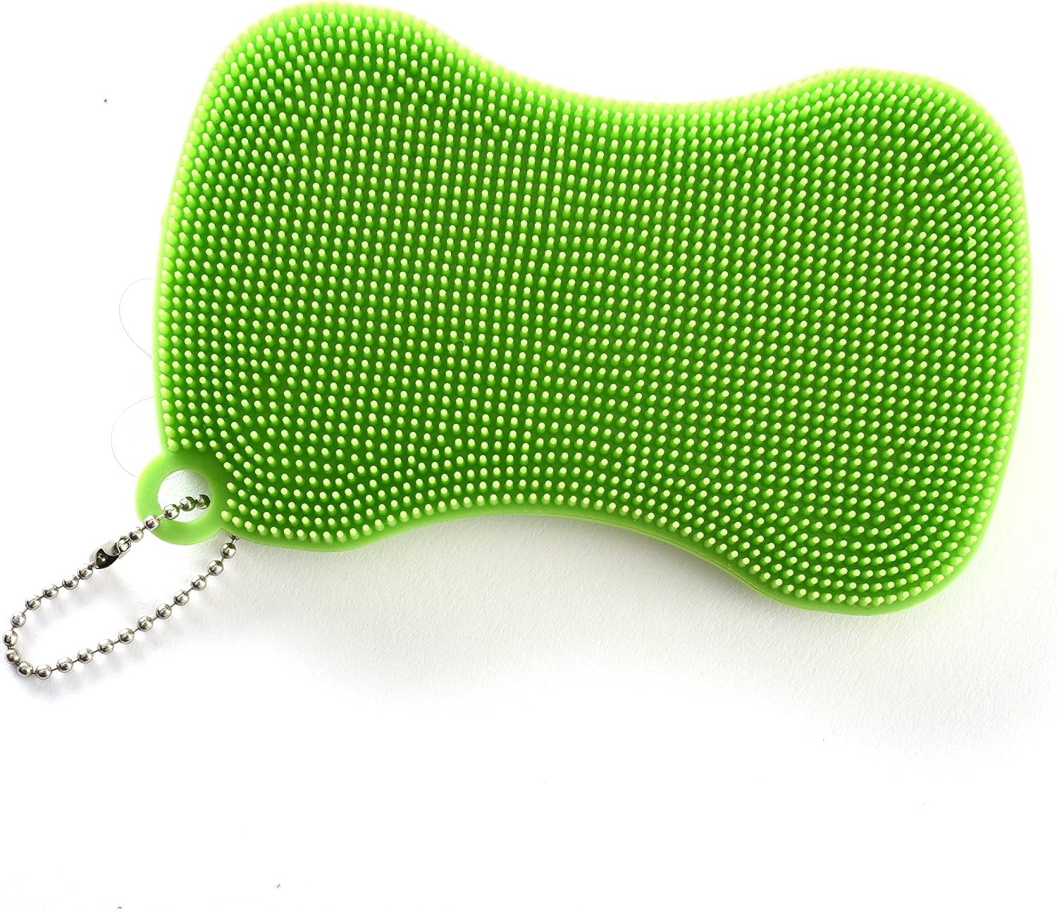 Versatile Double-Sided Silicone Dish Brush – Heat Resistant & Dishwasher Safe