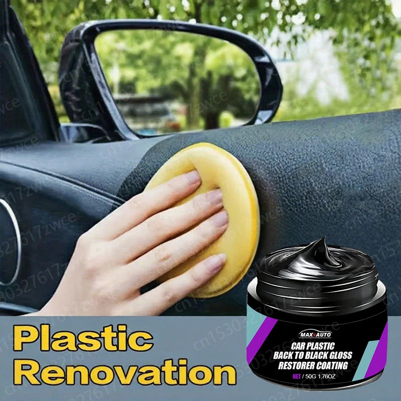 Universal Car Interior Repair Wax for Leather Plastic Rubber Reconditioning