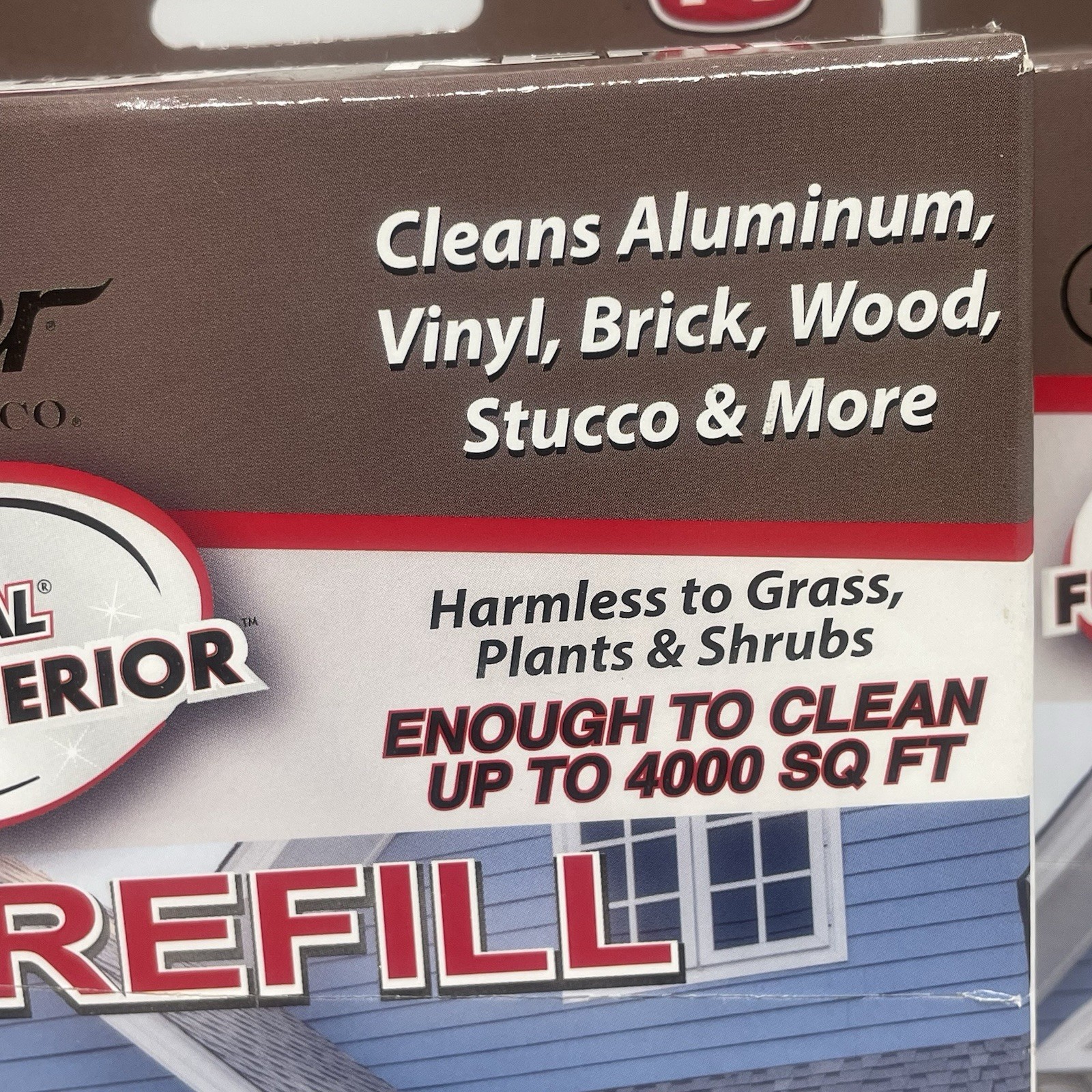 2 Fuller Brush Full Crystal Exterior Kit Clean Aluminum Vinyl Brick Wood Stucco