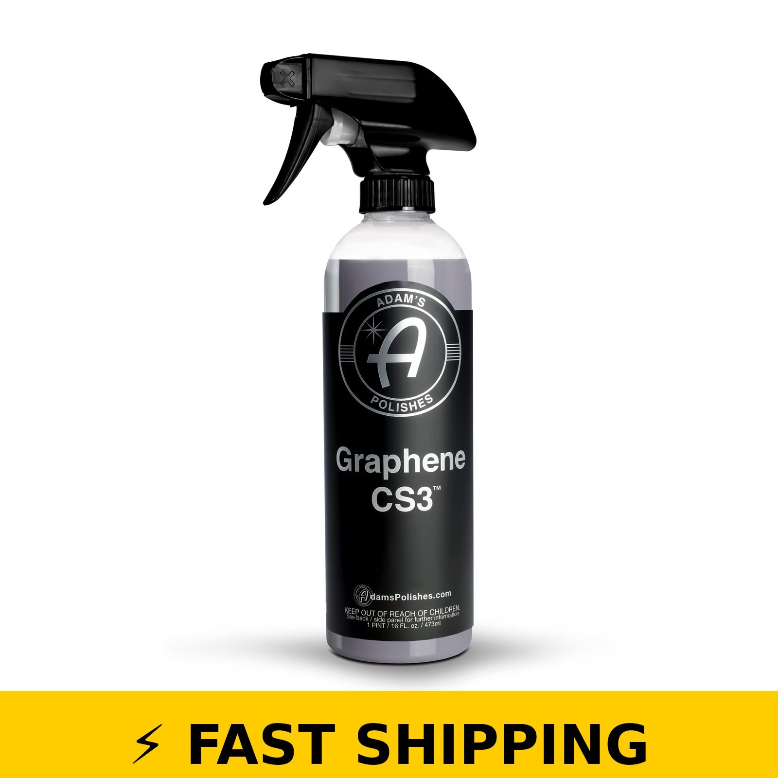 Adam’s Polishes Graphene CS3 16oz Waterless Wash Car Detailing Spray