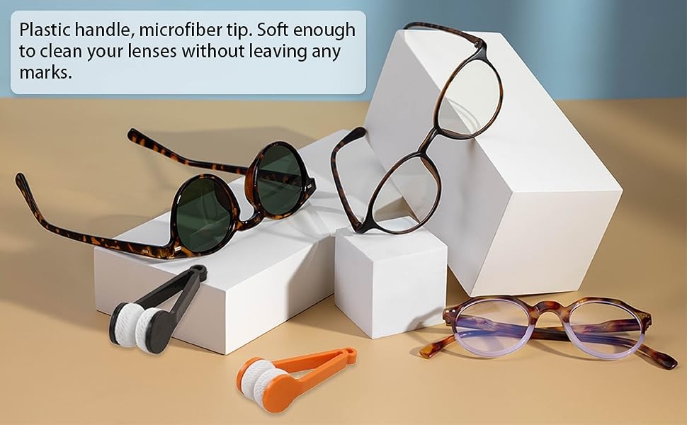 mini Eye Glasses Lens Cleaner Soft Brush Cleaning Tool,