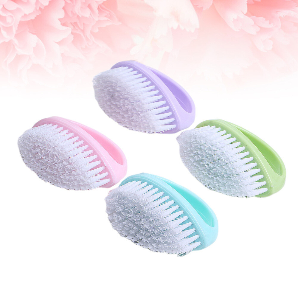4PCS Cleaning Brush Cloth Cleaning Tool Practical Laundry Scrubbing Brushes