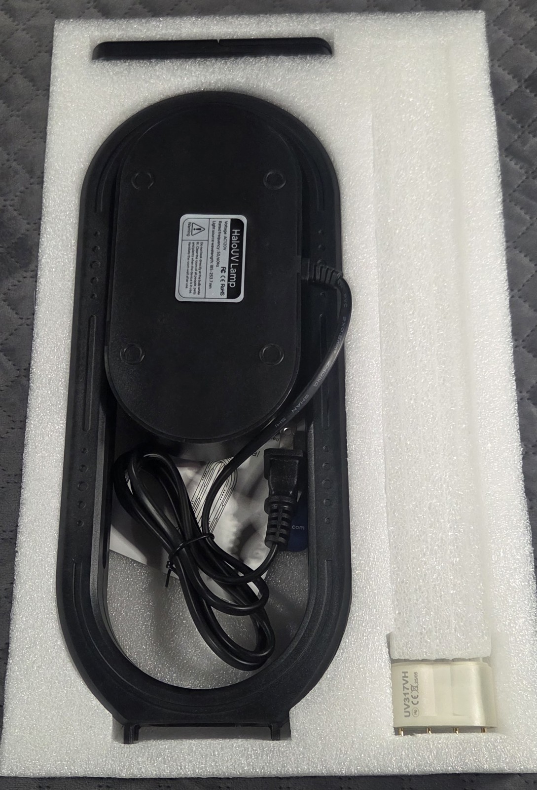 HaloUV Swissker by Swissklip HaloClean UV Original, Home Disinfection Device New