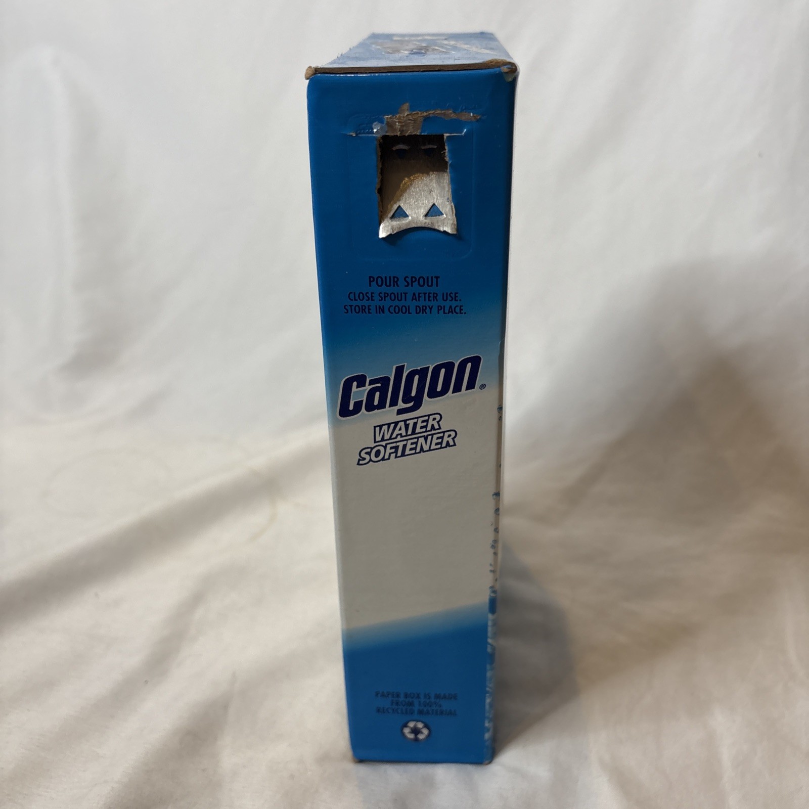 Calgon Water Softener Powder 2 lbs 8 oz / 40 oz Open Box 86% Full Vintage