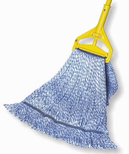 Mop Head – Finish – Case of 12 New Mop Heads – Medium