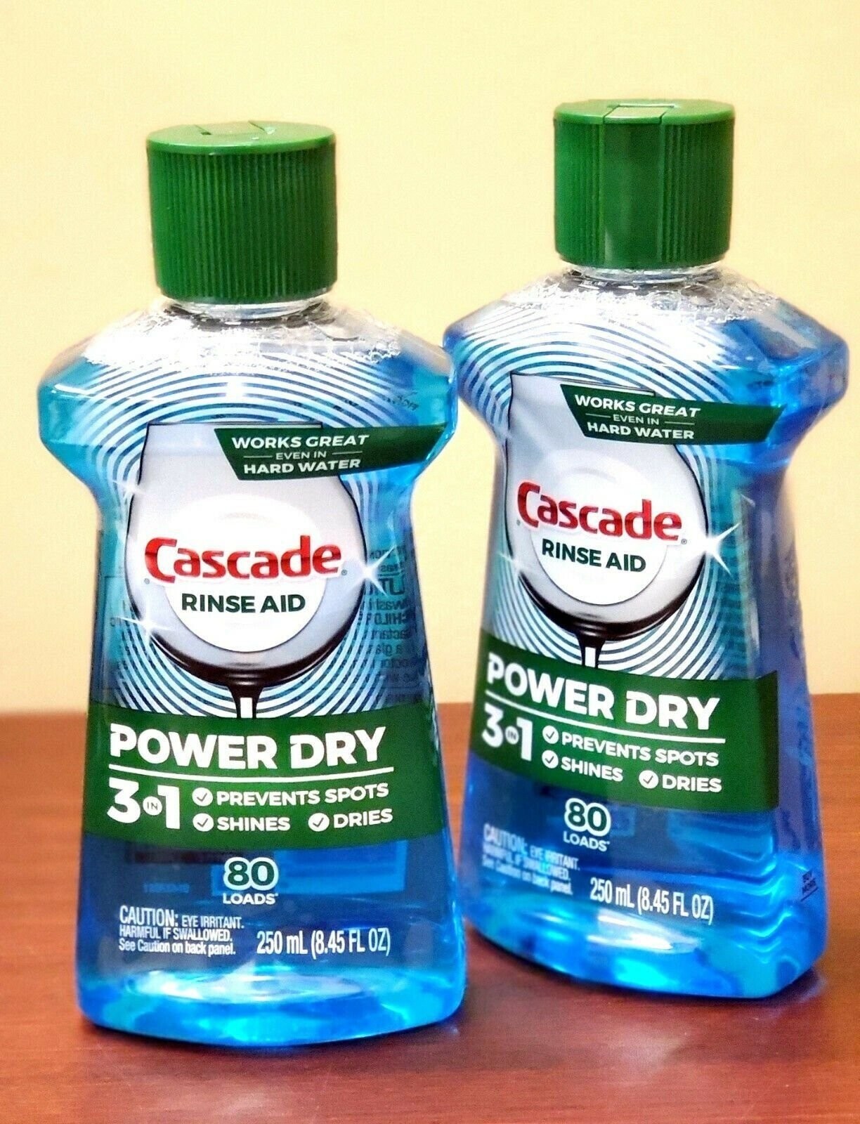 Cascade Power Dry Dishwasher Rinse Aid, 16 Fluid Ounces