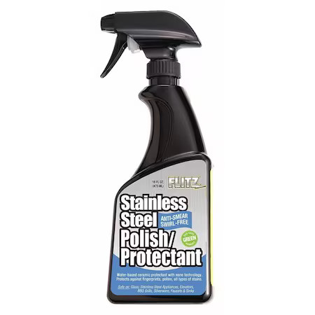 Flitz Ss 01306 Polish, Size 16 Oz., Spray Bottle