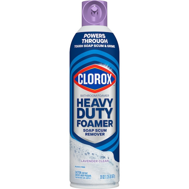 Clorox Lavender Clean Foam All-Purpose Cleaner 20 oz Spray Bathroom Kitchen