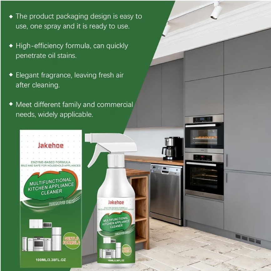 jakehoe Multifunctional Kitchen Appliance Cleaner