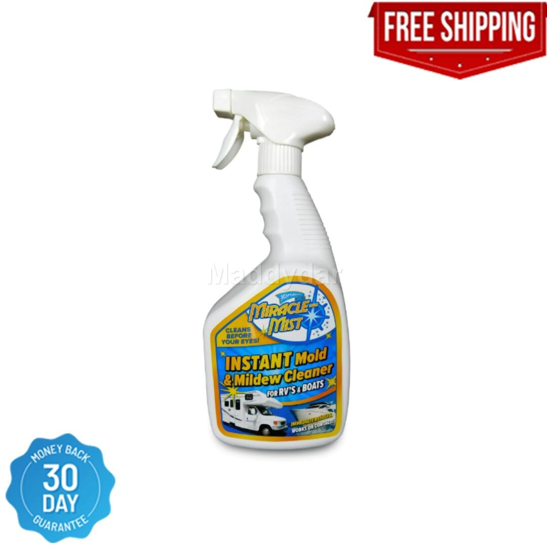 Miraclemist Instant – Mold and Mildew Spray Remover for RV and Boat’S Exterior a