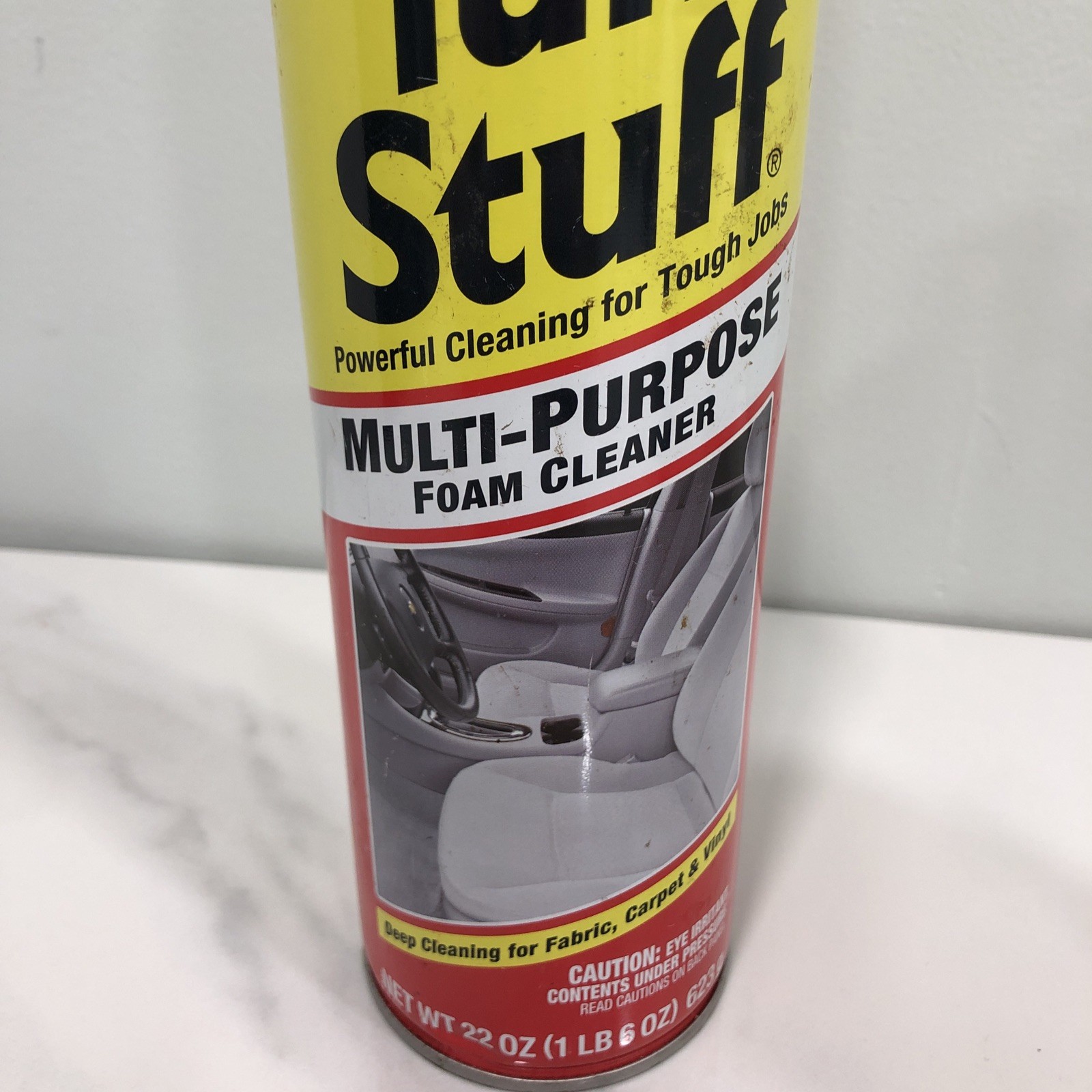 Tuff Stuff Multi Purpose Foam Cleaner for Deep Cleaning of Car Interior 22 oz.