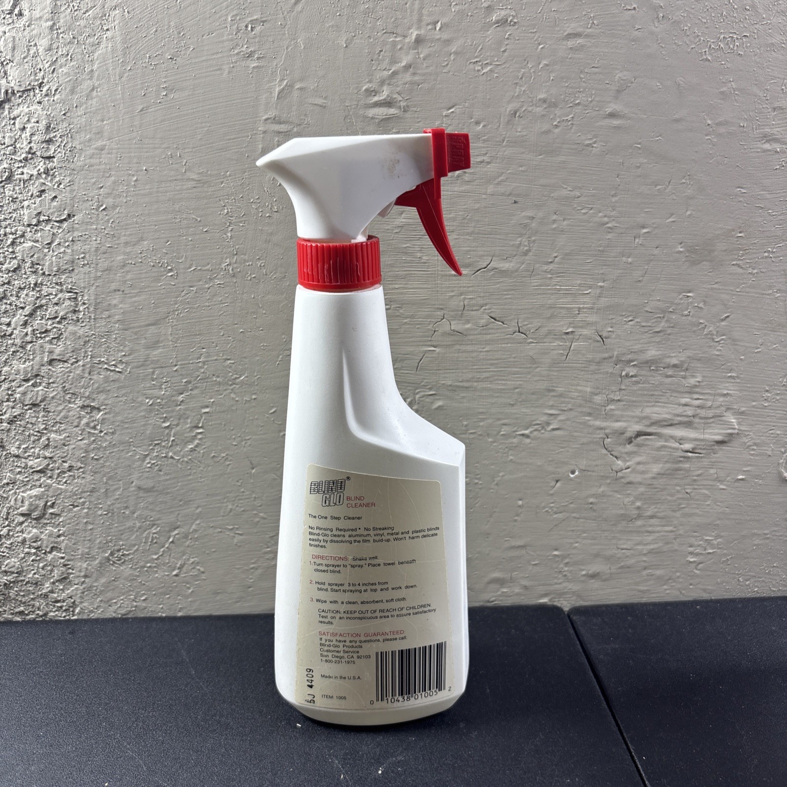 Blind-Glo Blind Cleaning Spray for Mini Blinds Plastic Vinyl Metal 16 Fl. Oz.