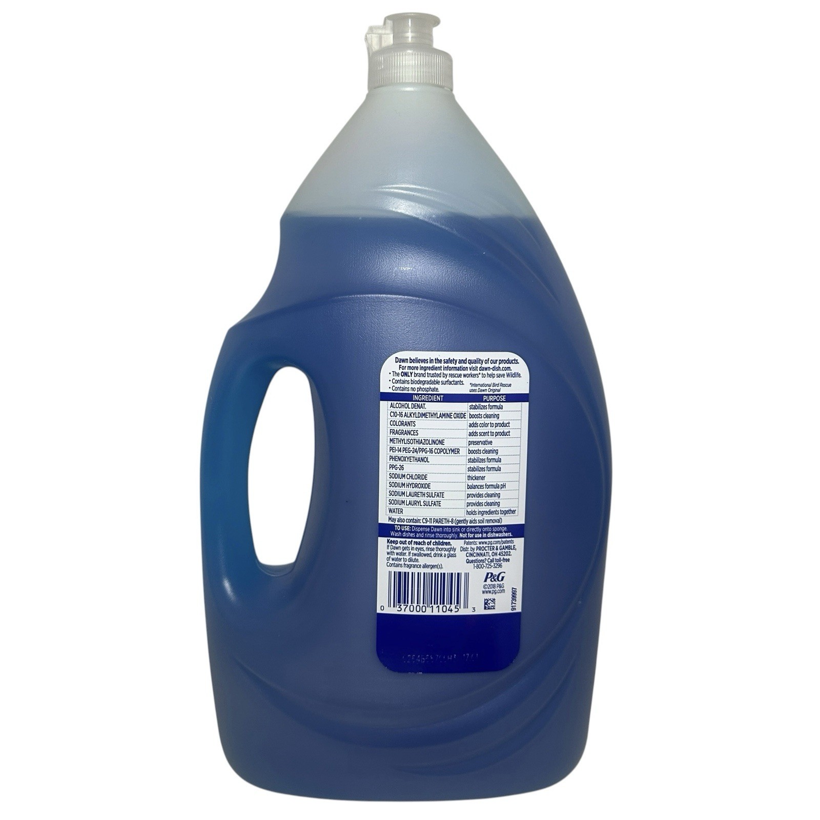 Dawn Ultra OLD SCENT Dishwashing Liquid 56 fl oz, NEW (2018)
