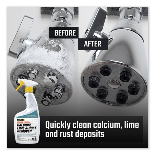 CLR PRO Calcium, Lime and Rust Remover, 32 oz Spray Bottle, 6/CT