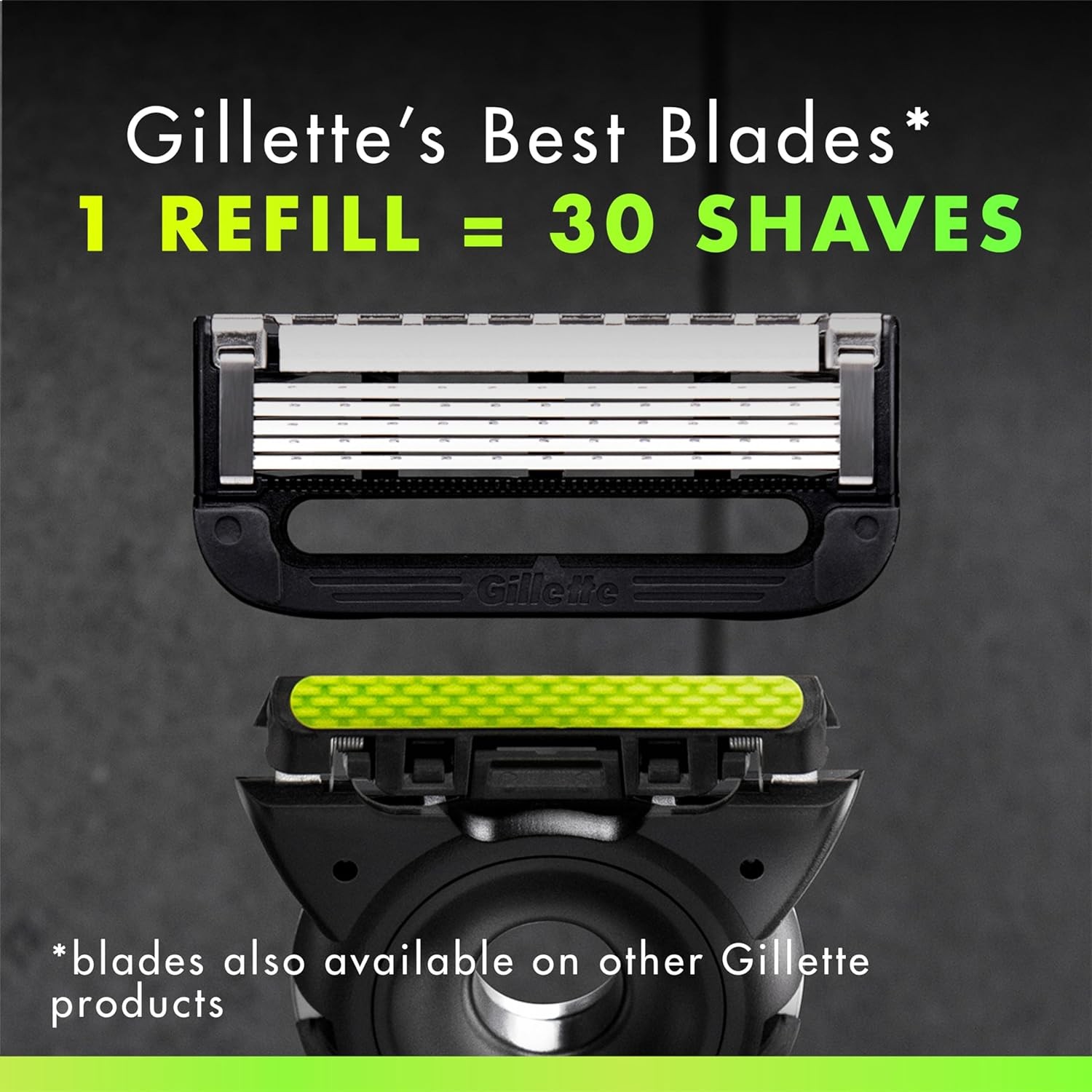 Gillette Labs Shaving Razor Blade Refills for Men, 12 Count