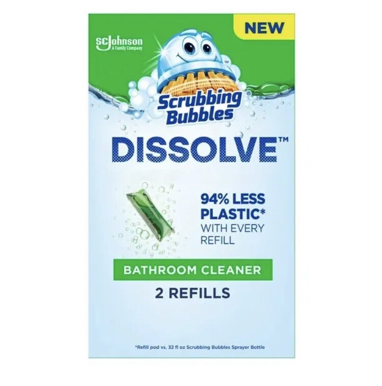 Scrubbing Bubbles Dissolve Concentrated Pod Bathroom Cleaner Refills (2-Pack)