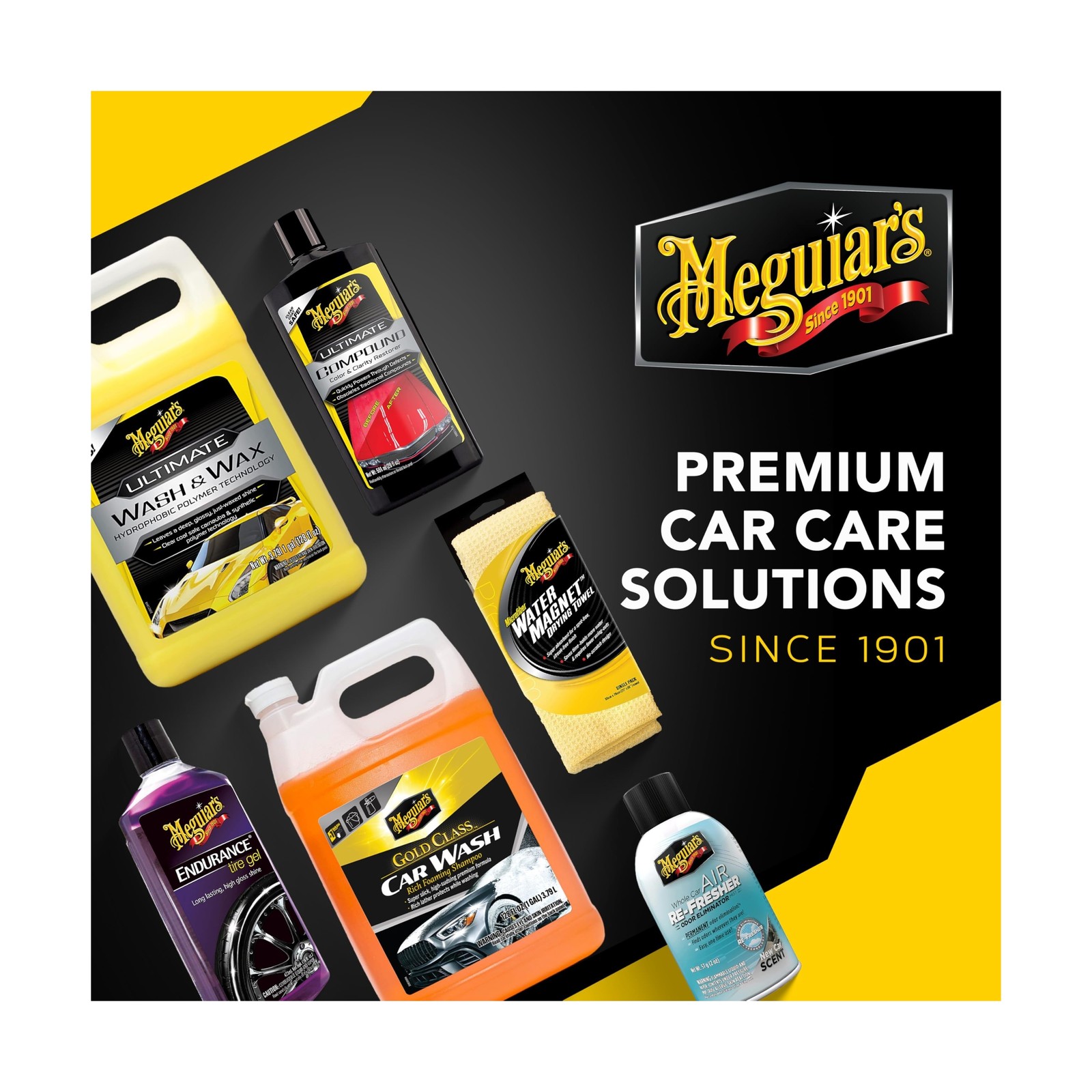 Meguiar’s Gold Class Car Wash – Premium Foaming Car Wash Soap, High Gloss