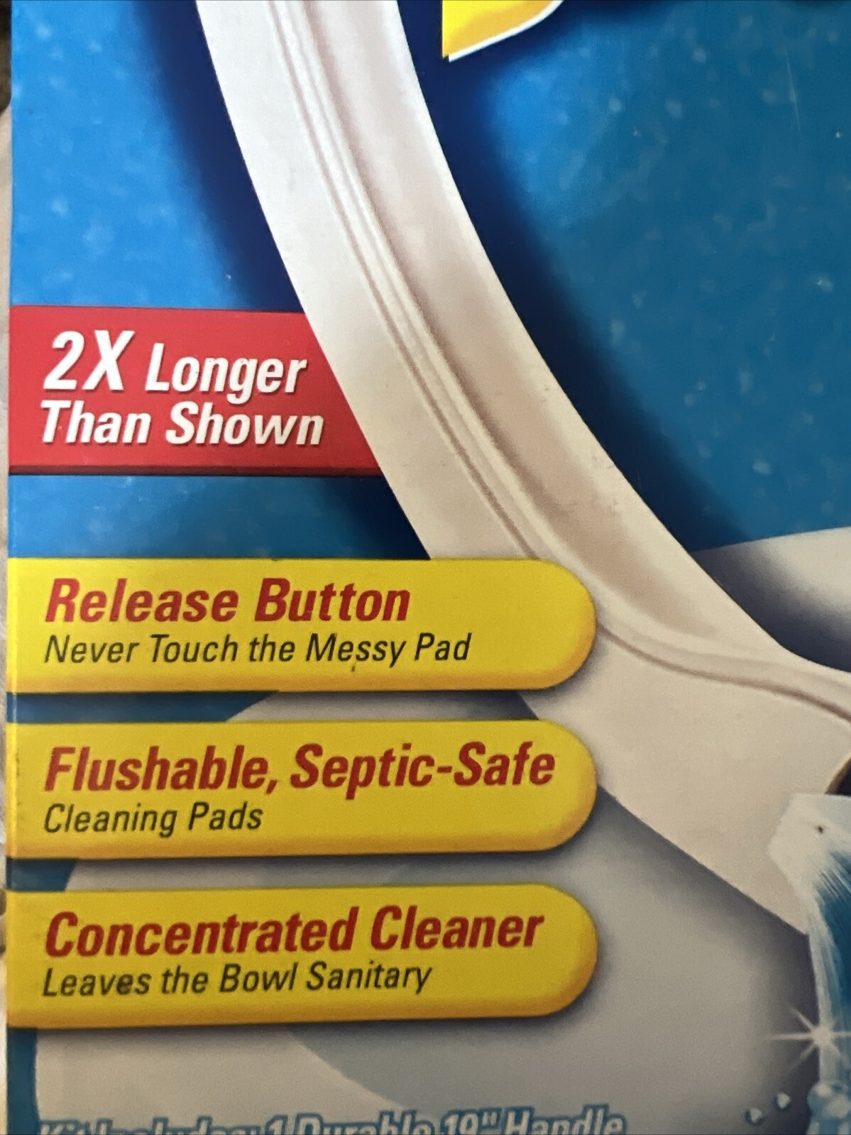 Scrubbing Bubbles Fresh Brush Starter Kit Toilet Cleaning SYSTEM FLUSHABLE USA