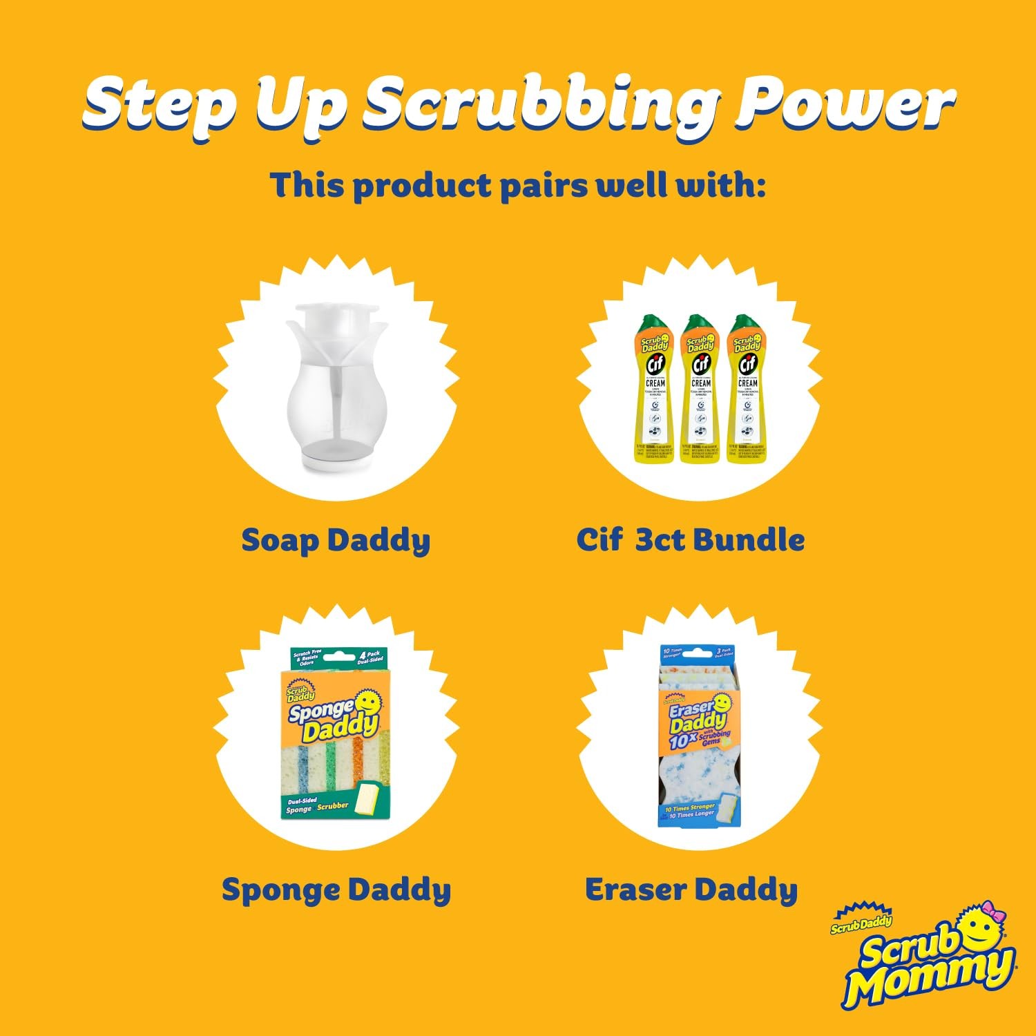 Sponges + Household Cleaning Supplies Bundle – PowerPaste Cleaning Putty, Tan…
