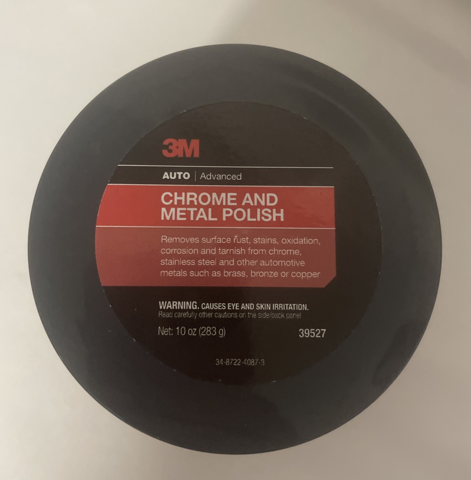 3M Chrome and Metal Polish 39527 10 oz For Automotive Metals NEW