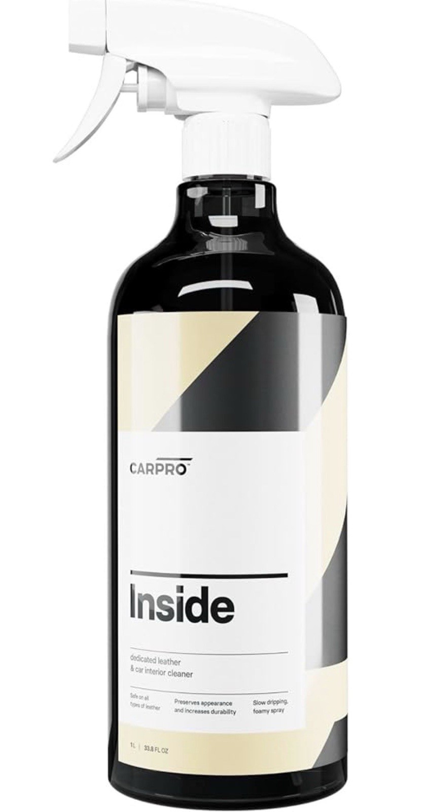 CARPRO Inside 1L Dedicated Leather & Car Interior Cleaner Spray 33.8oz New