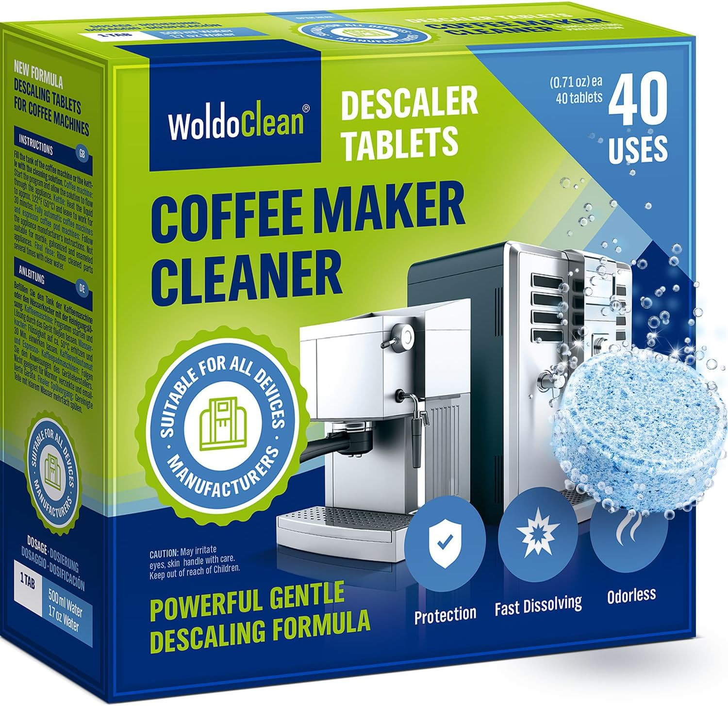 24 Pack Garbage Disposal Cleaner Tablets Foaming Citrus Drain Deodorizer