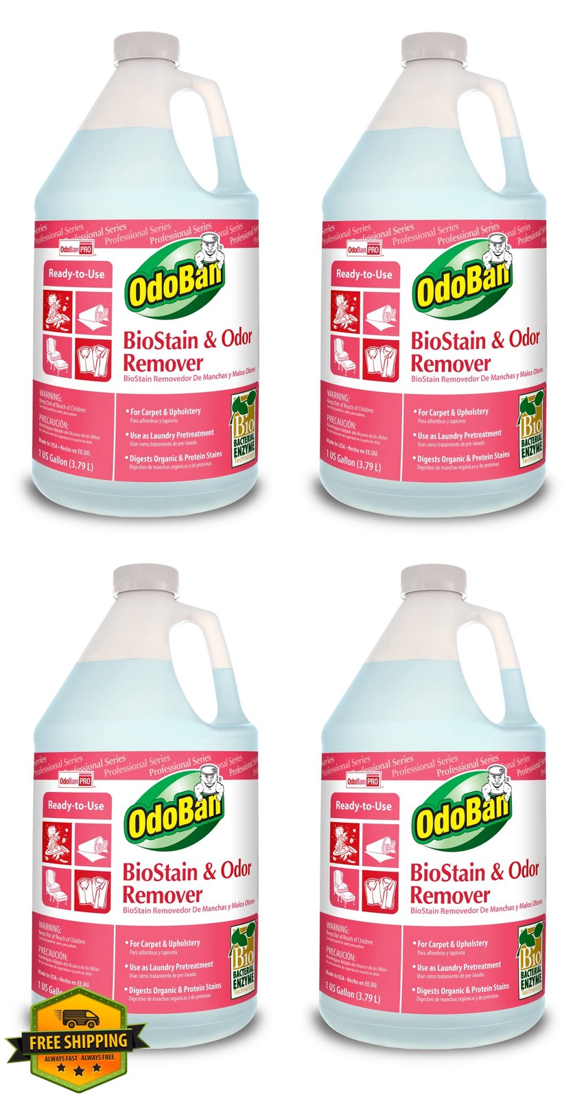 OdoBan Ready-to-Use Cleaner 4 Gallons