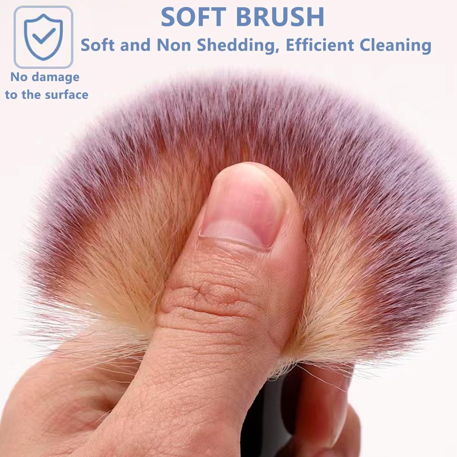 Compact Microfiber Duster Brushes – Ideal for Keyboards, Screens, and Interiors