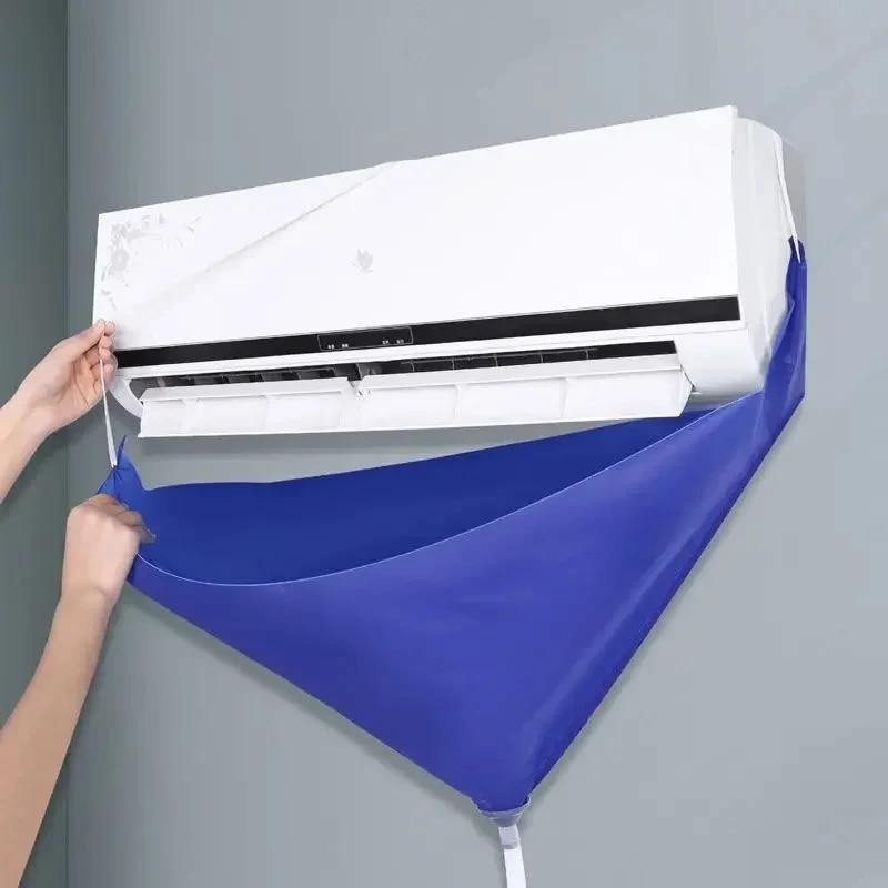 1–6pcs Ac Cleaning Kit Waterproof Wash Bag + Drain Pipe Summer Tool