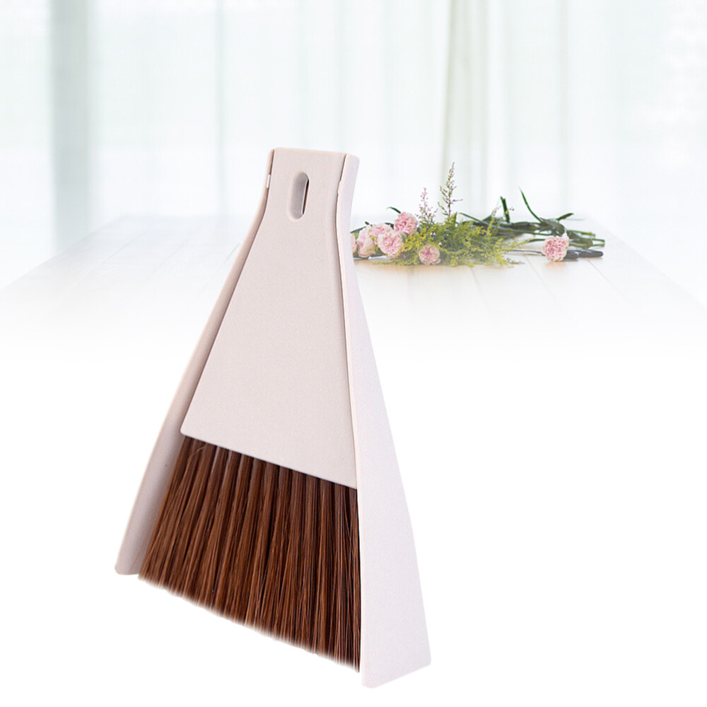 Mini Desktop Broom and Dustpan Set Household Dust Pan and