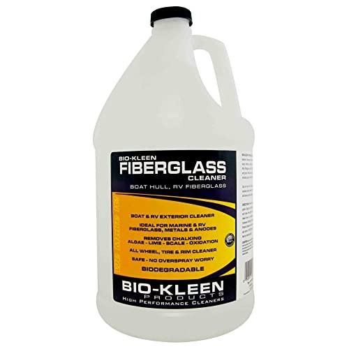 Bio kleen M00609 Fiberglass Cleaner – 1 Gallon 128 Fl Oz (Pack of 1) Lemon