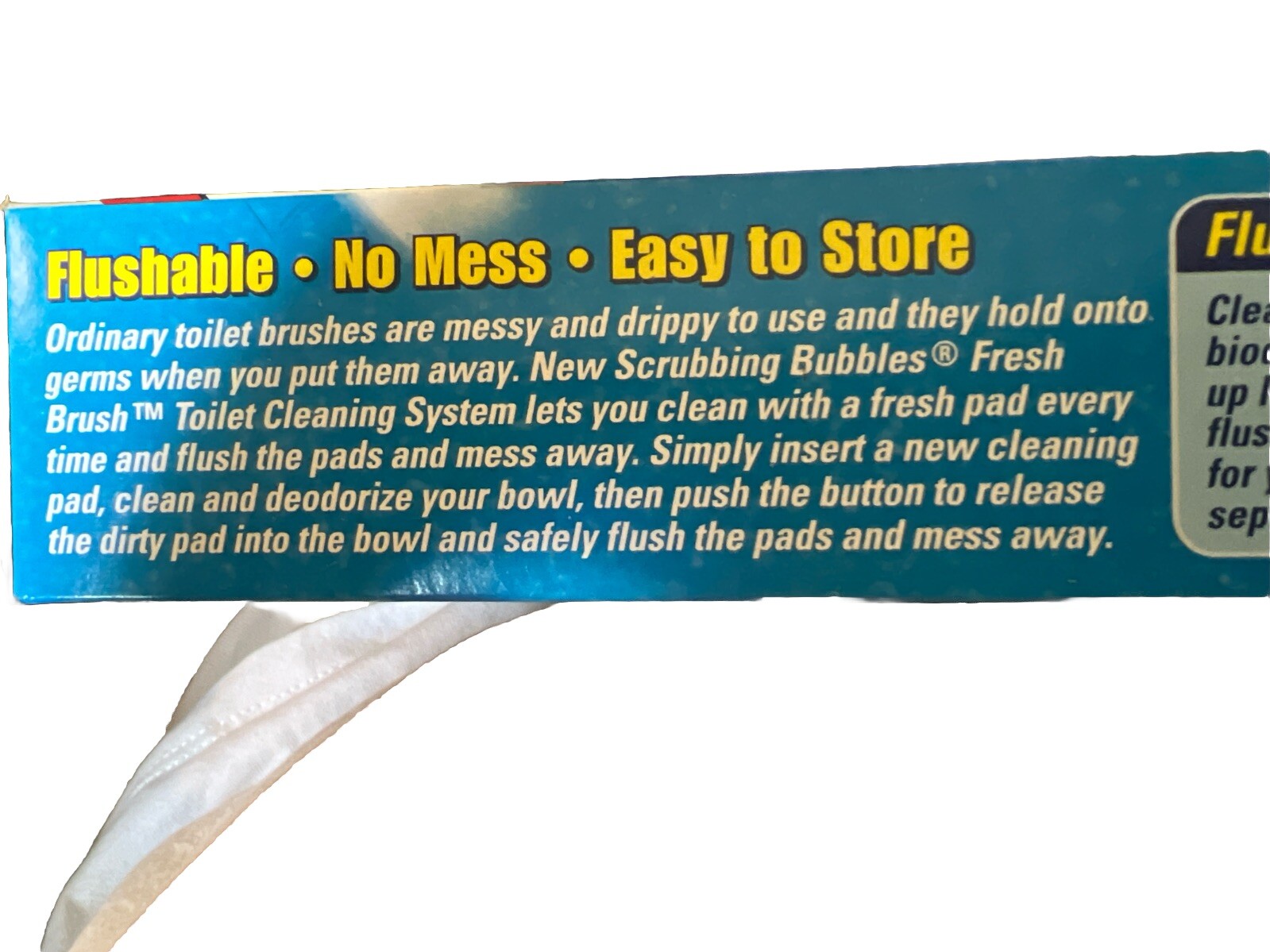 Scrubbing Bubbles Fresh Brush Starter Kit Toilet Cleaning SYSTEM FLUSHABLE USA