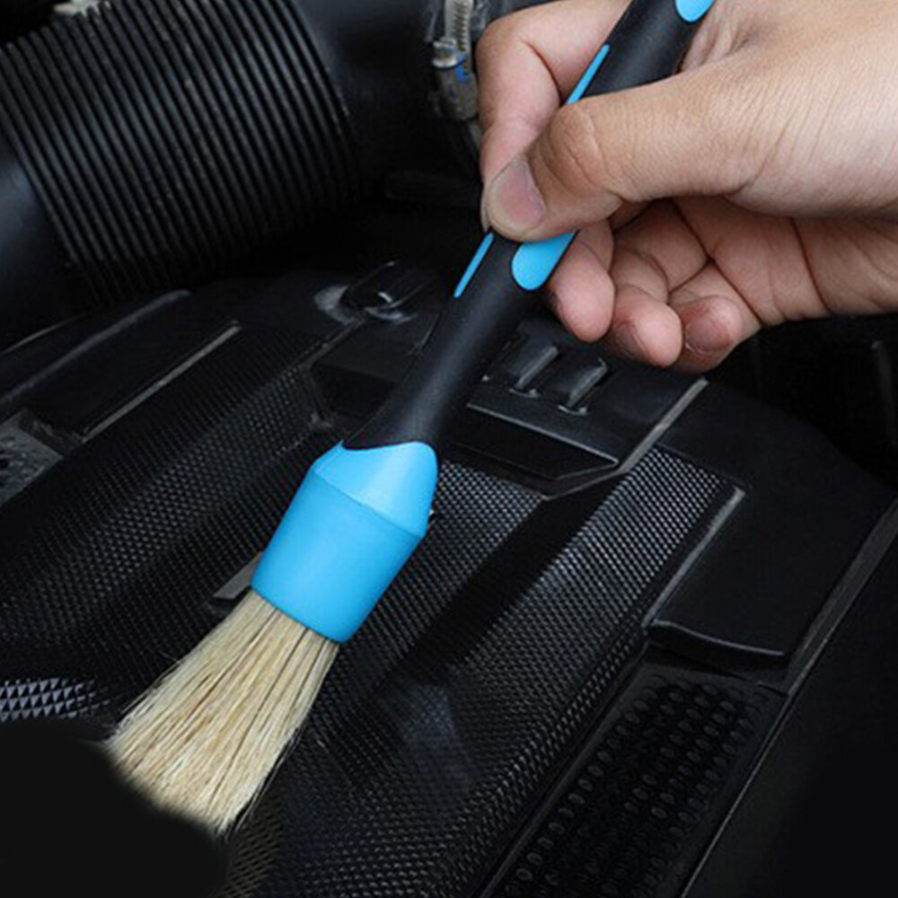 1 Set Detailing Brush Car Tire Brush Long Tire Detailing Brush Tire Grease