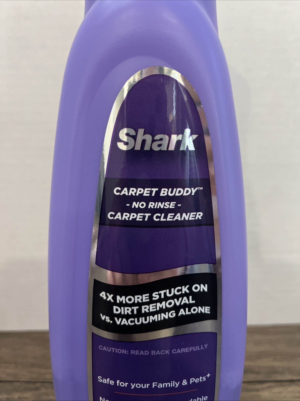 SHARK Carpet Buddy No Rinse Carpet Cleaner English Lavender 32oz Bottle 1/3 FULL