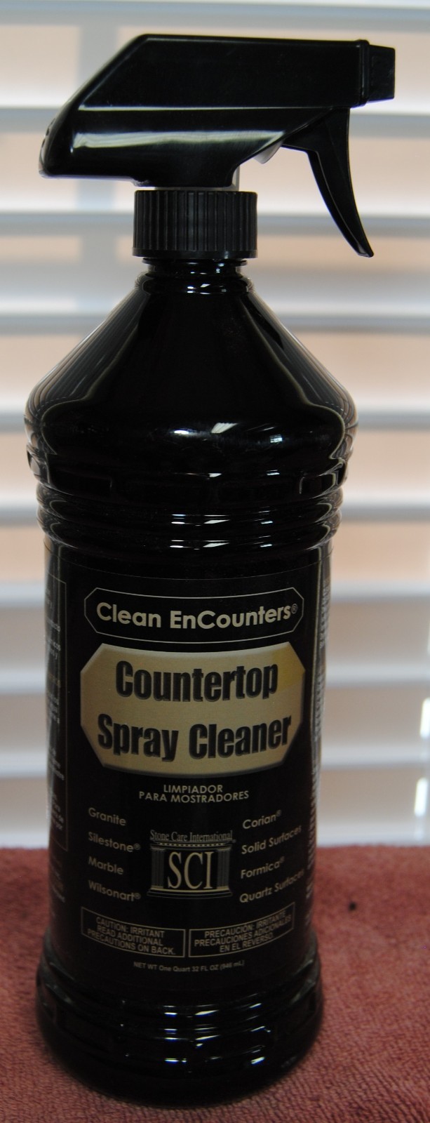 Clean EnCounters Countertop Spray Cleaner. 32 oz. Granite Marble Quartz Formica
