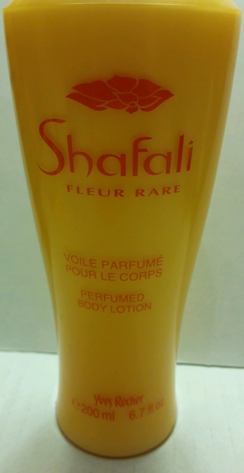 RARE YVES ROCHER SHAFALI FLEUR RARE PERFUMED BODY LOTION 6.7 OZ. 200 ML. NEW BB