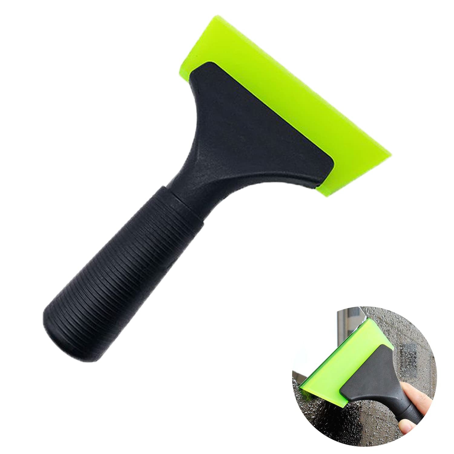 Small Squeegee with 5 Inch Rubber Blade Car Window Tint Tool Water Wiper