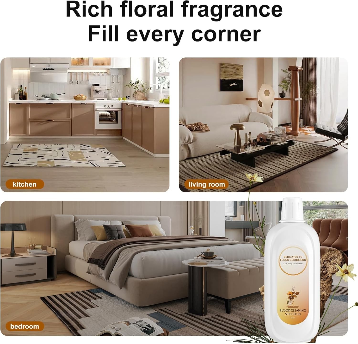 Liquid Floor Cleaner for Multiple Surfaces