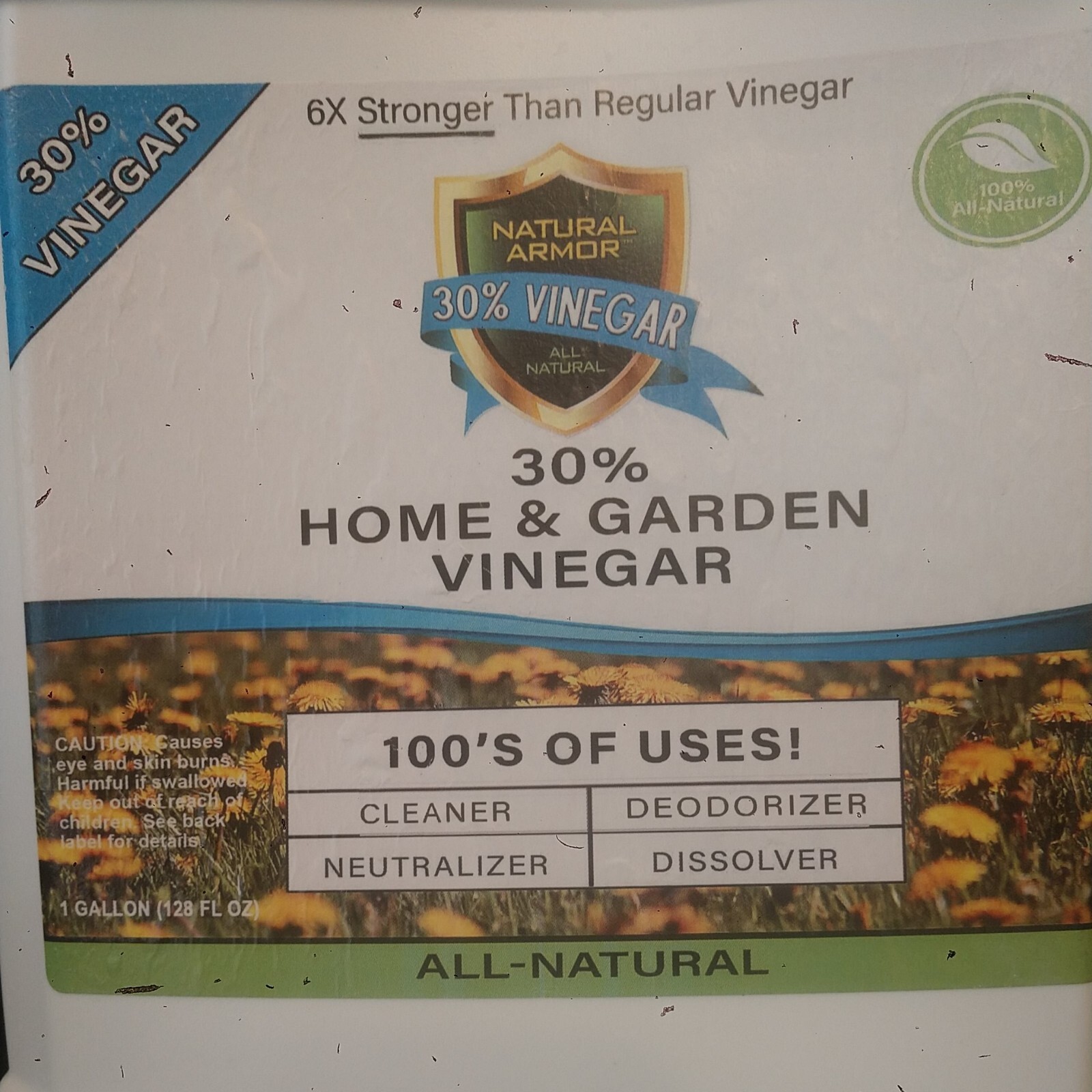 Natural Armor 30% Home & Garden 6% Stronger Concentrate 1 Gallon,indoor/ outdoor