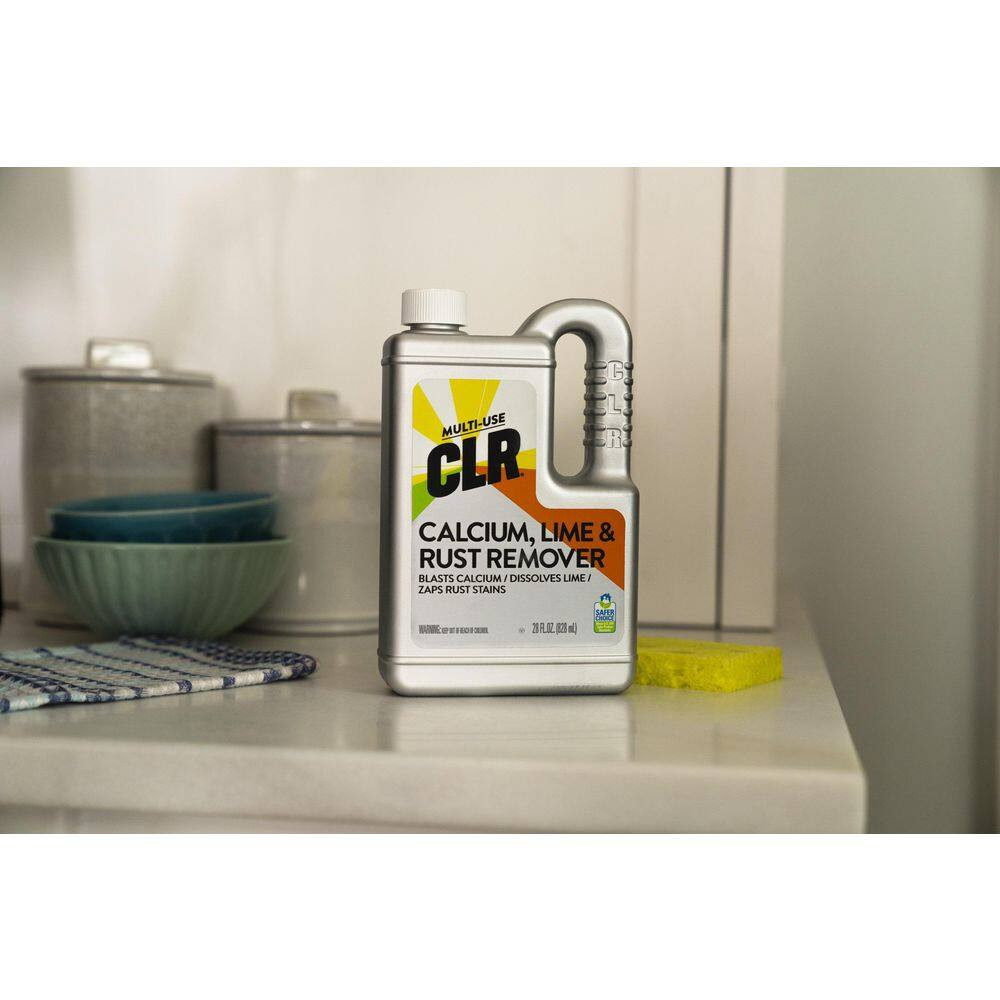 2-Pack Calcium clr Lime Rust Limescale Stain Remover Cleaner 28 Oz.