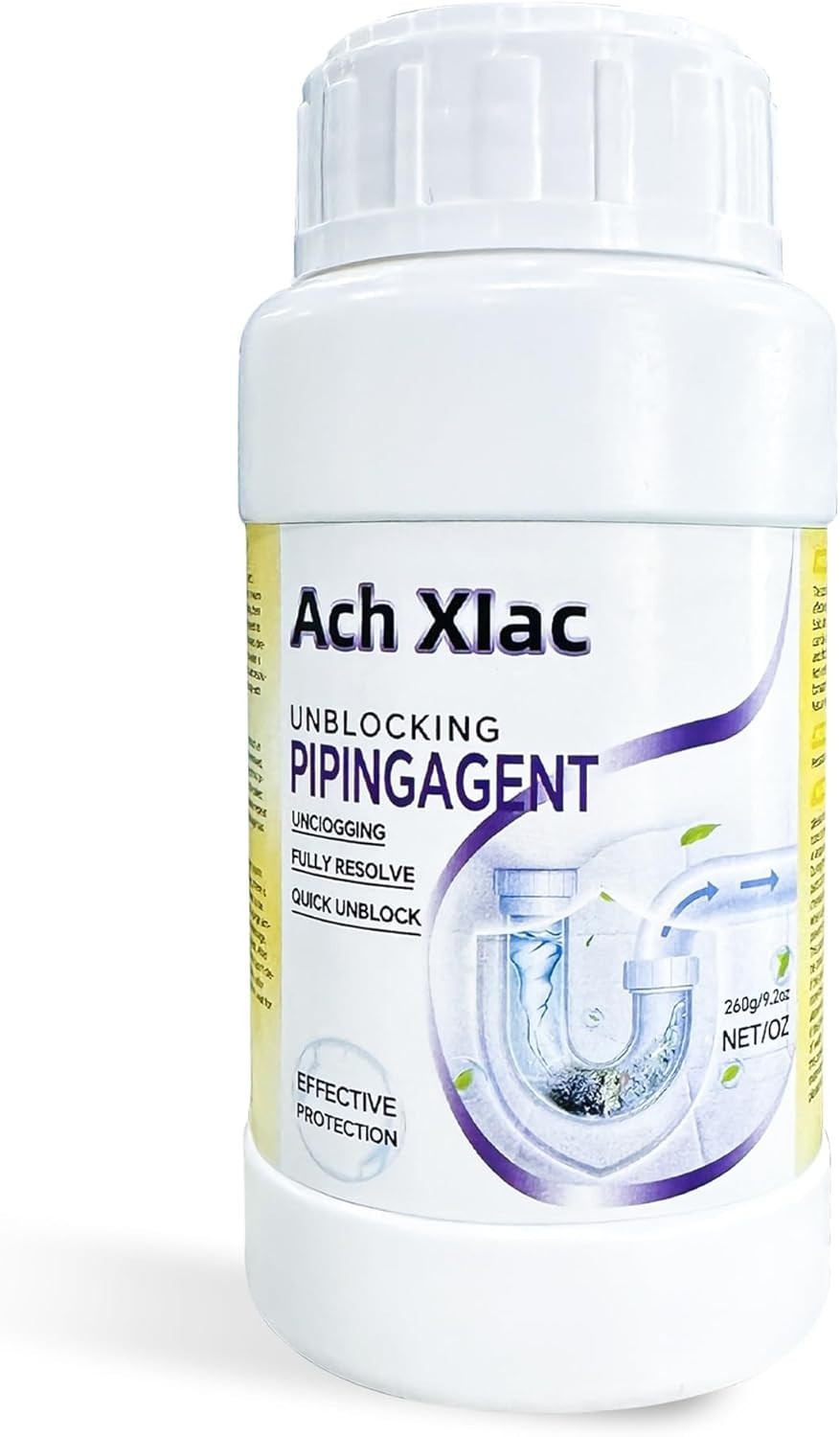 Sink Drain Cleaner, Pipeline Dredging Agent, Unclog Shower Drain, Pipe (2-Pack)
