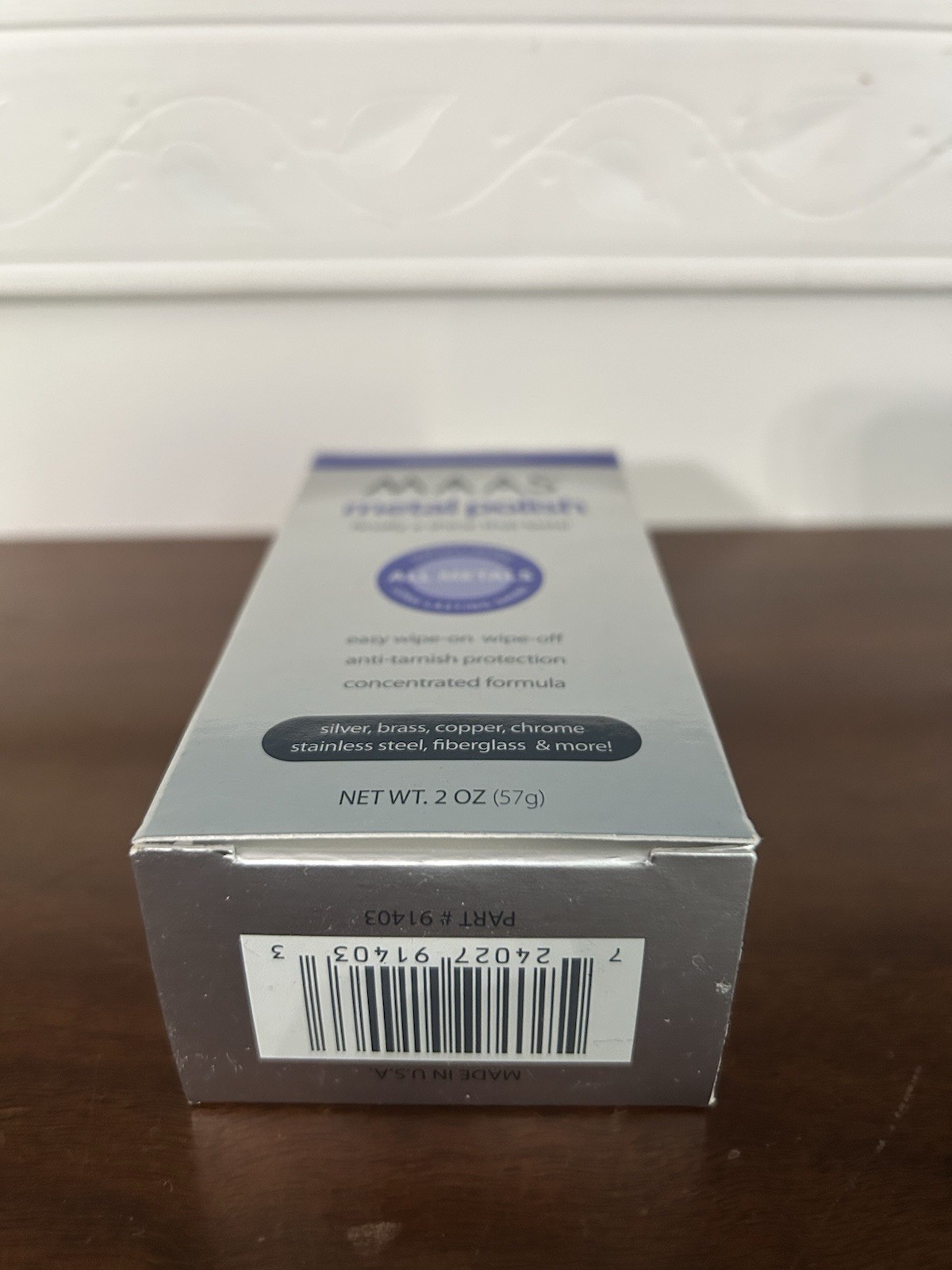 Maas Metal Polish 2 oz Tube French Lavender All Metals Multi-Surface – 90%