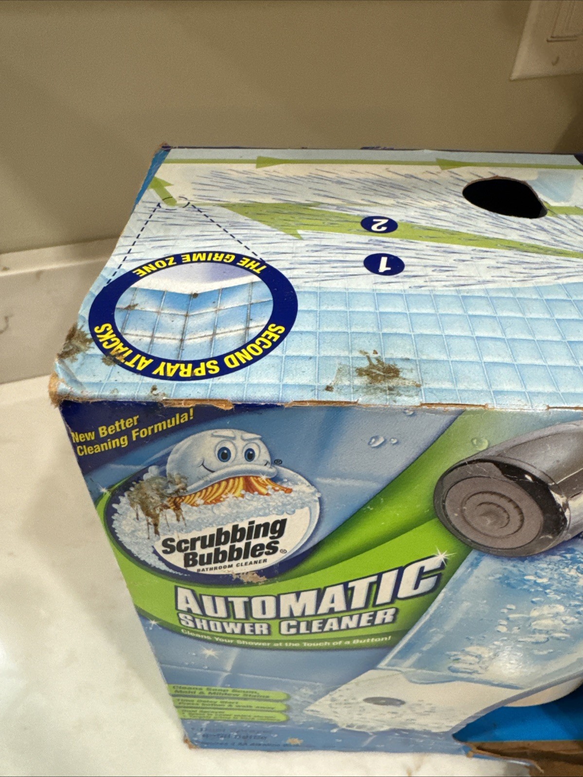 Scrubbing Bubbles Automatic Shower Cleaner Dual Sprayer 34 Oz Bottle Sealed Box